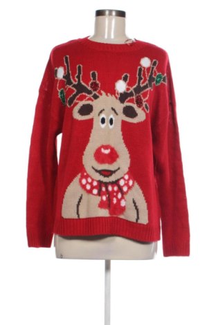 Damski sweter Beloved, Rozmiar L, Kolor Czerwony, Cena 98,47 zł, #137707669