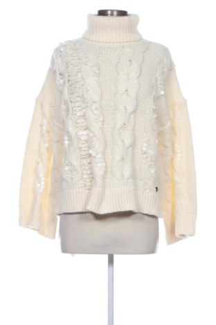 Damski sweter BSB Jeans, Rozmiar M, Kolor ecru, Cena 70,17 zł, #137711726