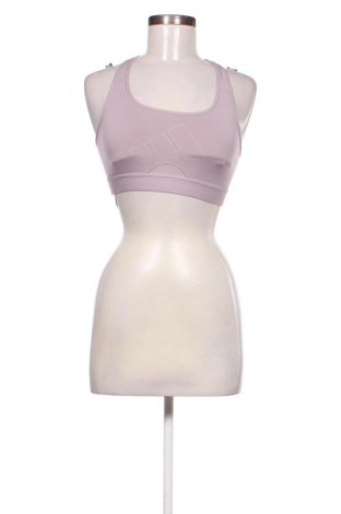 Дамски спортен топ Adidas, Размер S, Цвят Пепел от рози, Цена 24,00 €, #137662149