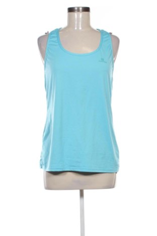 Damski sportowy top Domyos, Rozmiar L, Kolor Niebieski, Cena 29,63 zł, #137665441
