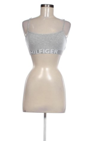 Дамски спортен топ Tommy Hilfiger, Размер S, Цвят Сив, Цена 42,98 €, #137683145
