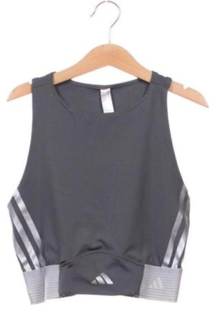 Damen Sporttop Adidas, Größe S, Farbe Grau, Preis € 21,93, #137634850
