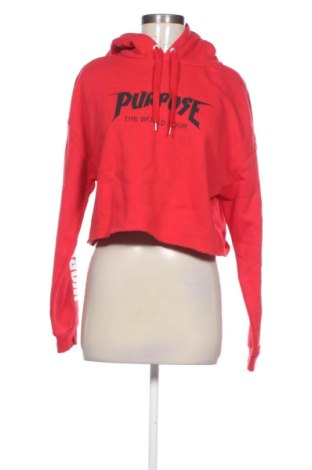 Hanorac de femei H&M, Mărime M, Culoare Roșu, Preț 78,00 Lei, #137672433