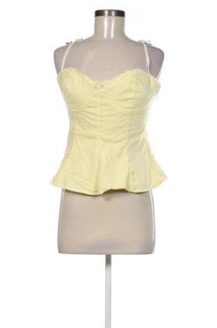 Top de femei Zara, Mărime M, Culoare Galben, Preț 50,99 Lei, #137651392