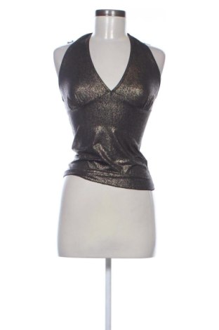 Top de femei Kikiriki, Mărime XS, Culoare Auriu, Preț 52,49 Lei, #137659226