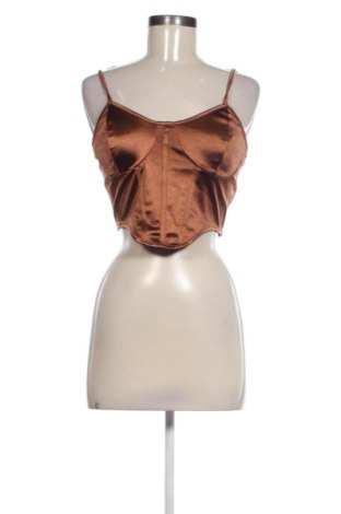 Damentop SHEIN, Größe M, Farbe Braun, Preis € 9,00, #137662858