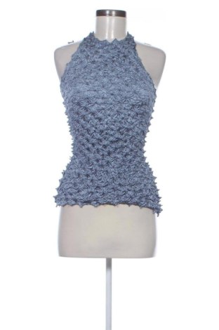 Дамски топ Zara, Размер XS, Цвят Син, Цена 22,00 €, #137664495