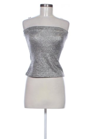 Дамски топ H&M, Размер M, Цвят Сребрист, Цена 15,01 €, #137664783
