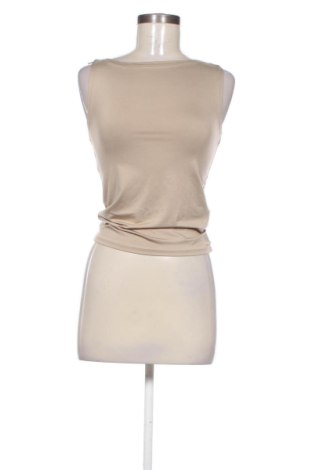 Top de femei Sinsay, Mărime XS, Culoare Bej, Preț 36,74 Lei, #137670475