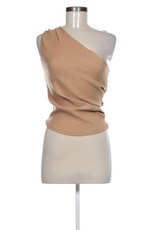 Дамски топ Zara, Размер S, Цвят Бежов, Цена 23,00 €, #137670684
