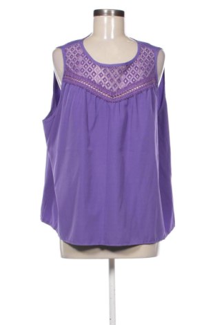 Damski top SHEIN, Rozmiar 3XL, Kolor Fioletowy, Cena 55,04 zł, #137673768