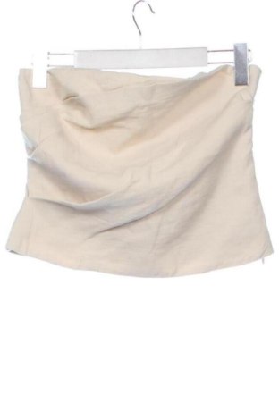 Дамски топ Zara, Размер S, Цвят Бежов, Цена 14,00 €, #137678820