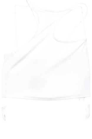 Damski top Bershka, Rozmiar XS, Kolor Biały, Cena 50,80 zł, #137680558