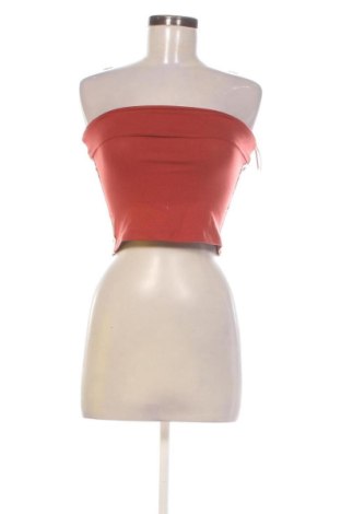 Top de femei Pull&Bear, Mărime XS, Culoare Portocaliu, Preț 59,51 Lei, #137686026