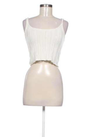 Top de femei Pull&Bear, Mărime S, Culoare Ecru, Preț 31,49 Lei, #137688429