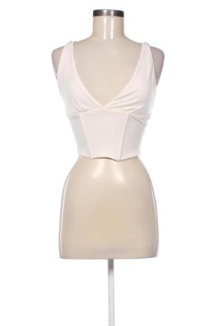 Дамски топ Stradivarius, Размер S, Цвят Екрю, Цена 13,52 €, #137676255