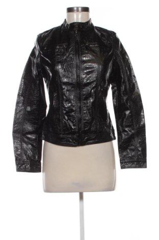 Geacă de piele pentru femei Unbranded, Mărime S, Culoare Negru, Preț 295,73 Lei, #137671642