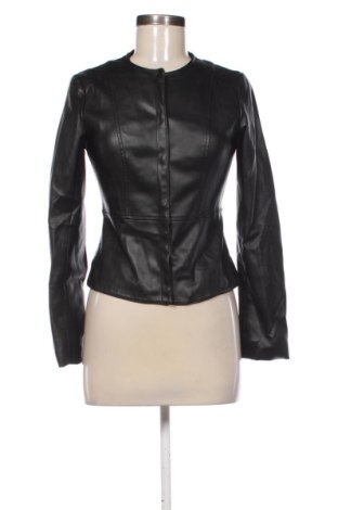 Дамско кожено яке Zara, Размер S, Цвят Черен, Цена 26,00 €, #137672526