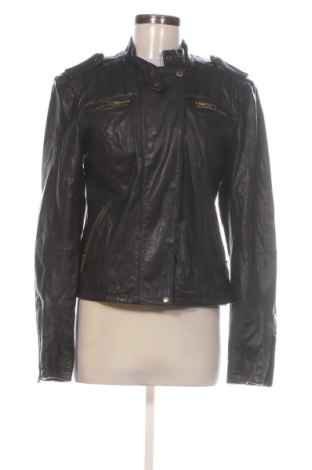 Damen Lederjacke Superdry, Größe M, Farbe Schwarz, Preis 91,89 €, #137687278