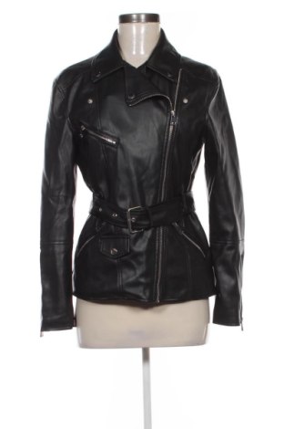 Γυναικείο δερμάτινο μπουφάν River Island, Μέγεθος XS, Χρώμα Μαύρο, Τιμή 26,00 €, #137690750