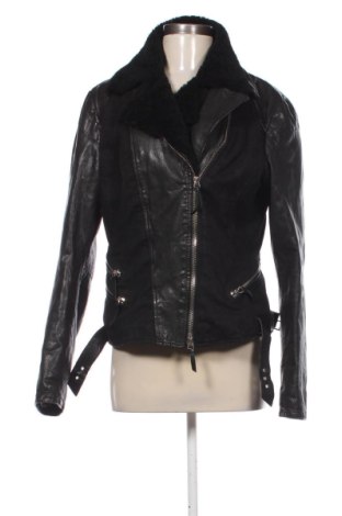 Dámska kožená bunda  Armani Jeans, Veľkosť L, Farba Čierna, Cena  136,66 €, #137702308