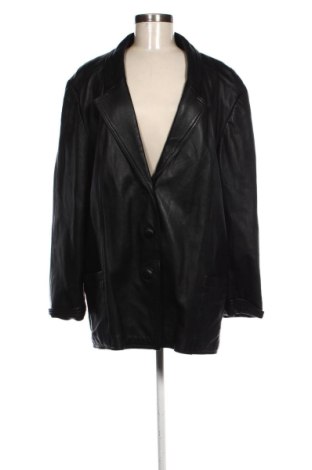 Дамско кожено яке Unbranded, Размер XL, Цвят Черен, Цена 53,72 €, #137662135
