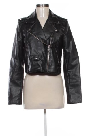 Damen Lederjacke Pull&Bear, Größe L, Farbe Schwarz, Preis € 25,00, #137663016