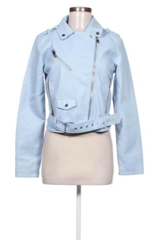 Geacă de piele pentru femei LCW, Mărime M, Culoare Albastru, Preț 295,76 Lei, #137667503