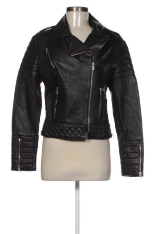 Geacă de piele pentru femei Unbranded, Mărime L, Culoare Negru, Preț 299,20 Lei, #137678371
