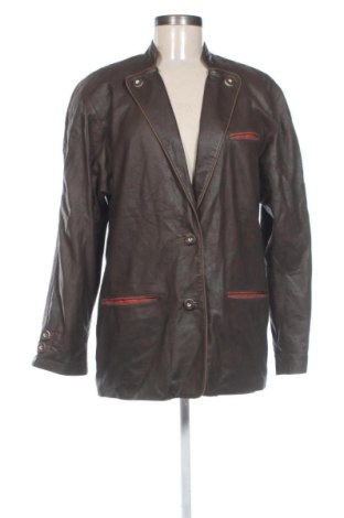 Дамско кожено яке Unbranded, Размер S, Цвят Кафяв, Цена 52,82 €, #137698141