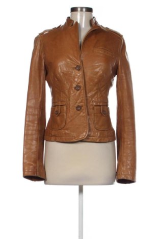 Dámská kožená bunda  Calvin Klein, Velikost S, Barva Hnědá, Cena  2 208,00 Kč, #137704970