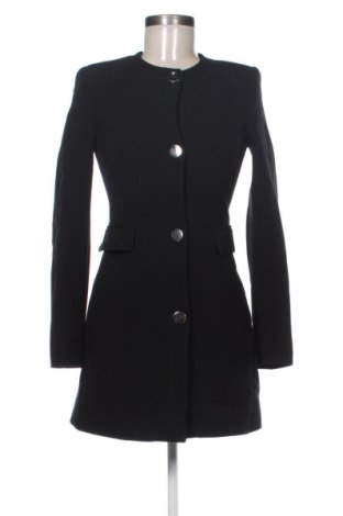 Damski płaszcz Zara, Rozmiar XS, Kolor Czarny, Cena 114,31 zł, #137680743