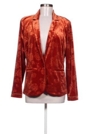 Damski żakiet Pulz Jeans, Rozmiar L, Kolor Pomarańczowy, Cena 281,53 zł, #137672007