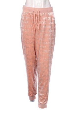 Damskie spodnie sportowe Bpc Bonprix Collection, Rozmiar XL, Kolor Popielaty róż, Cena 54,04 zł, #137663985