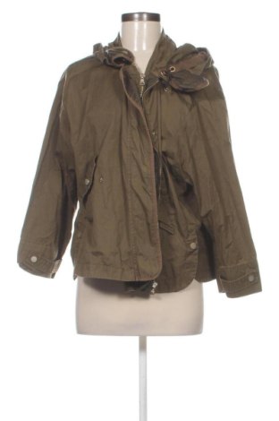 Дамско яке Zara, Размер M, Цвят Зелен, Цена 17,00 €, #137672359
