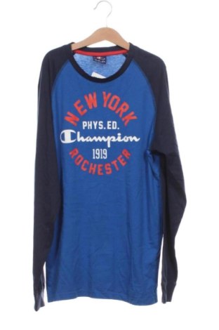 Kinder Shirt Champion, Größe 13-14y/ 164-168 cm, Farbe Blau, Preis 9,33 €, #137690627
