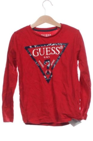Παιδική μπλούζα Guess, Μέγεθος 6-7y/ 122-128 εκ., Χρώμα Κόκκινο, Τιμή 21,00 €, #137680727