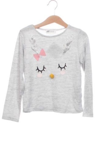 Dětská halenka  H&M, Velikost 4-5y/ 110-116 cm, Barva Šedá, Cena  146,00 Kč, #137668010