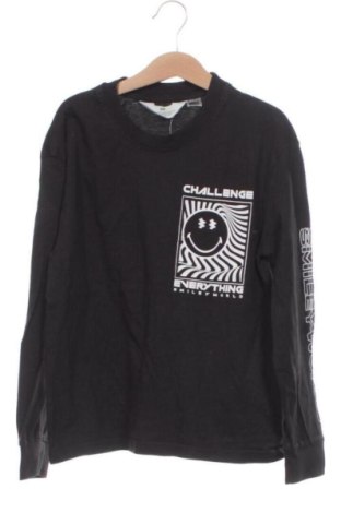 Kinder Shirt H&M, Größe 8-9y/ 134-140 cm, Farbe Grau, Preis 5,00 €, #137679201