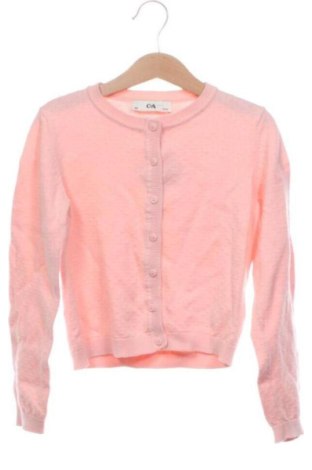 Pulover cu nasturi pentru copii C&A, Mărime 6-7y/ 122-128 cm, Culoare Roz, Preț 81,12 Lei, #137663163