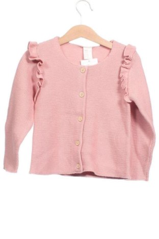 Pulover cu nasturi pentru copii H&M, Mărime 18-24m/ 86-98 cm, Culoare Roz, Preț 66,00 Lei, #137704375