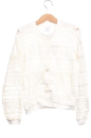 Kinder Strickjacke Lindex, Größe 6-7y/ 122-128 cm, Farbe Weiß, Preis € 6,00, #137697354