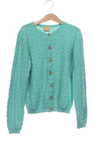 Kinder Strickjacke Manor, Größe 8-9y/ 134-140 cm, Farbe Grün, Preis € 7,43, #137666991
