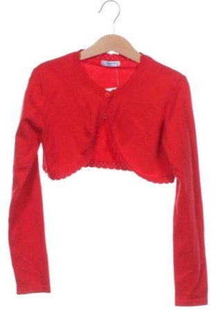Pulover cu nasturi pentru copii Mayoral, Mărime 7-8y/ 128-134 cm, Culoare Roșu, Preț 57,74 Lei, #137675076
