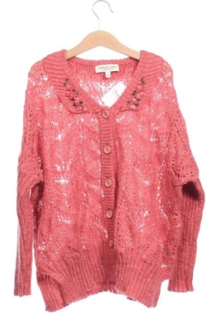 Detský kardigán TWINSET, Veľkosť 5-6y/ 116-122 cm, Farba Ružová, Cena  31,43 €, #137713365
