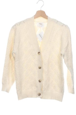 Pulover cu nasturi pentru copii Zara, Mărime 9-10y/ 140-146 cm, Culoare Ecru, Preț 41,99 Lei, #137665671