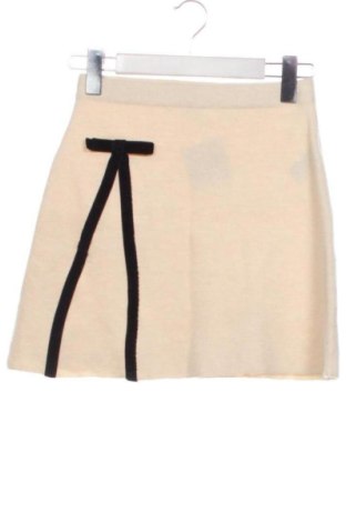 Fustă pentru copii Zara, Mărime 12-13y/ 158-164 cm, Culoare Bej, Preț 37,00 Lei, #137668336