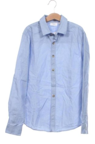 Детска риза Mango, Размер 11-12y/ 152-158 см, Цвят Син, Цена 6,00 €, #137665875
