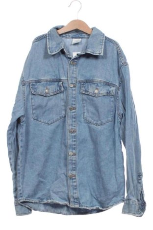 Детска риза Zara, Размер 12-13y/ 158-164 см, Цвят Син, Цена 8,00 €, #137662066