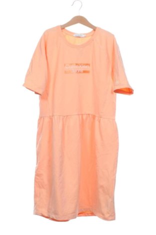 Kinderkleid Calvin Klein Jeans, Größe 14-15y/ 168-170 cm, Farbe Orange, Preis 21,00 €, #137664989
